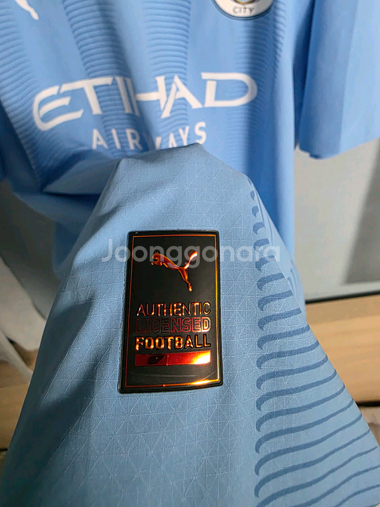 [정품]축구유니폼 어센틱 23-24 맨체스터시티 홀란드--3
