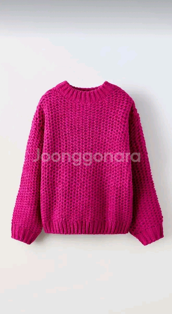 자라키즈 스트럭처 니트 스웨터 새상품--0