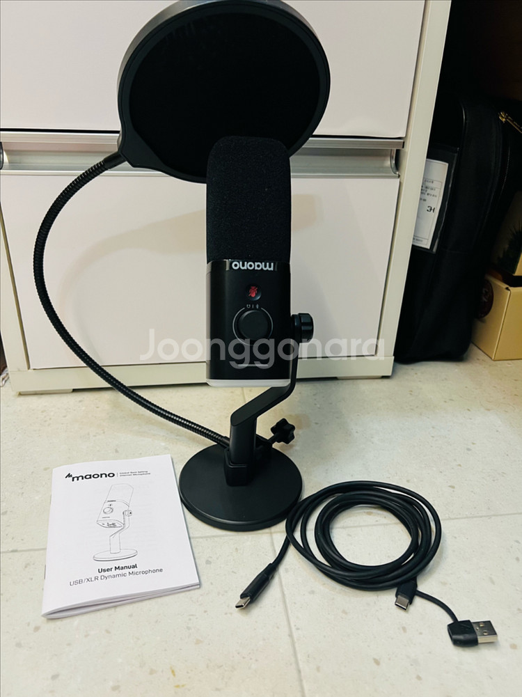 마오노 PD100x +마오노 팝필터 (다이나믹 마이크)--0