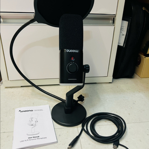 마오노 PD100x +마오노 팝필터 (다이나믹 마이크)