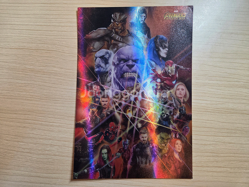 어벤져스 인피니티 워 엽서--0