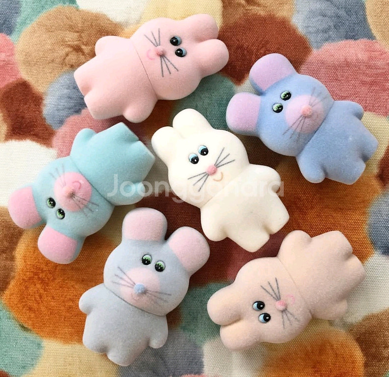 무뉴 피규어 1탄 토끼 가챠 캡슐토이 일본 미개봉--1