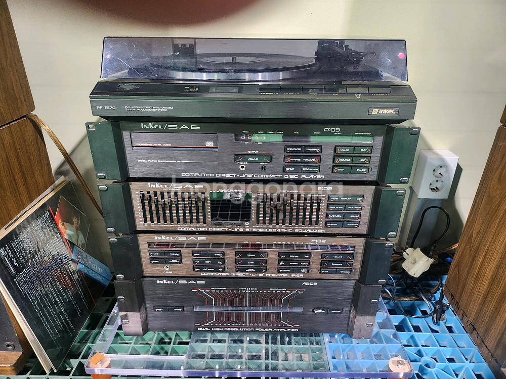 INKEL SAE 7단 파워 502 엠프 민트급--1