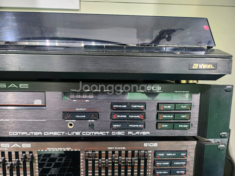 INKEL SAE 7단 파워 502 엠프 민트급--5