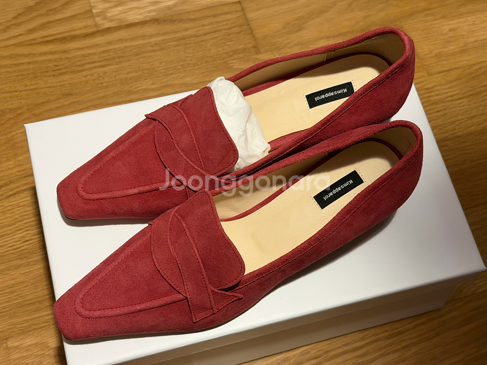 킴스어패럴 스웨이드 구두. 240사이즈--4