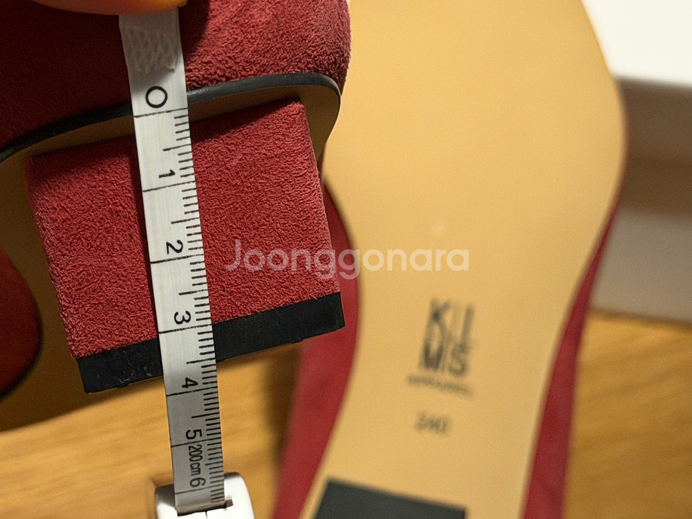 킴스어패럴 스웨이드 구두. 240사이즈--6