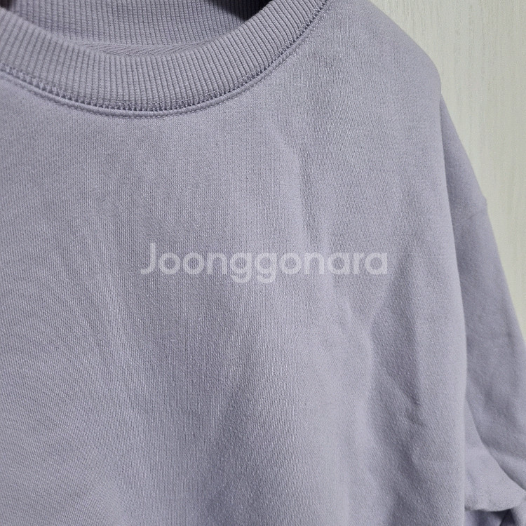 탑텐 맨투맨티 라이트기모 85사이즈--4