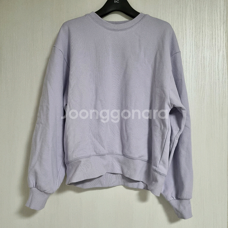 탑텐 맨투맨티 라이트기모 85사이즈--2