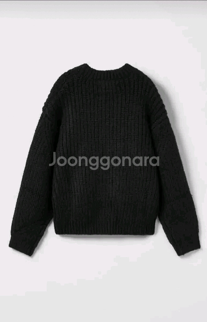 자라키즈 블랙 니트 스웨터 6-7y 새상품--2