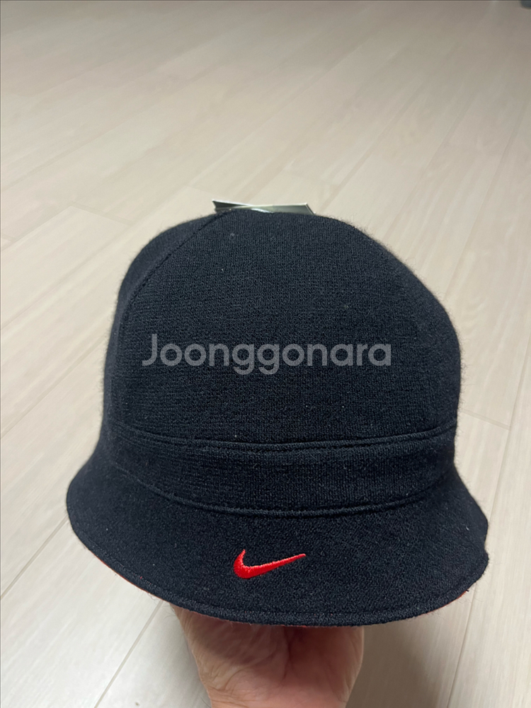 (새것)나이키골프 여성 양면 울100%버킷햇 벙거지--0