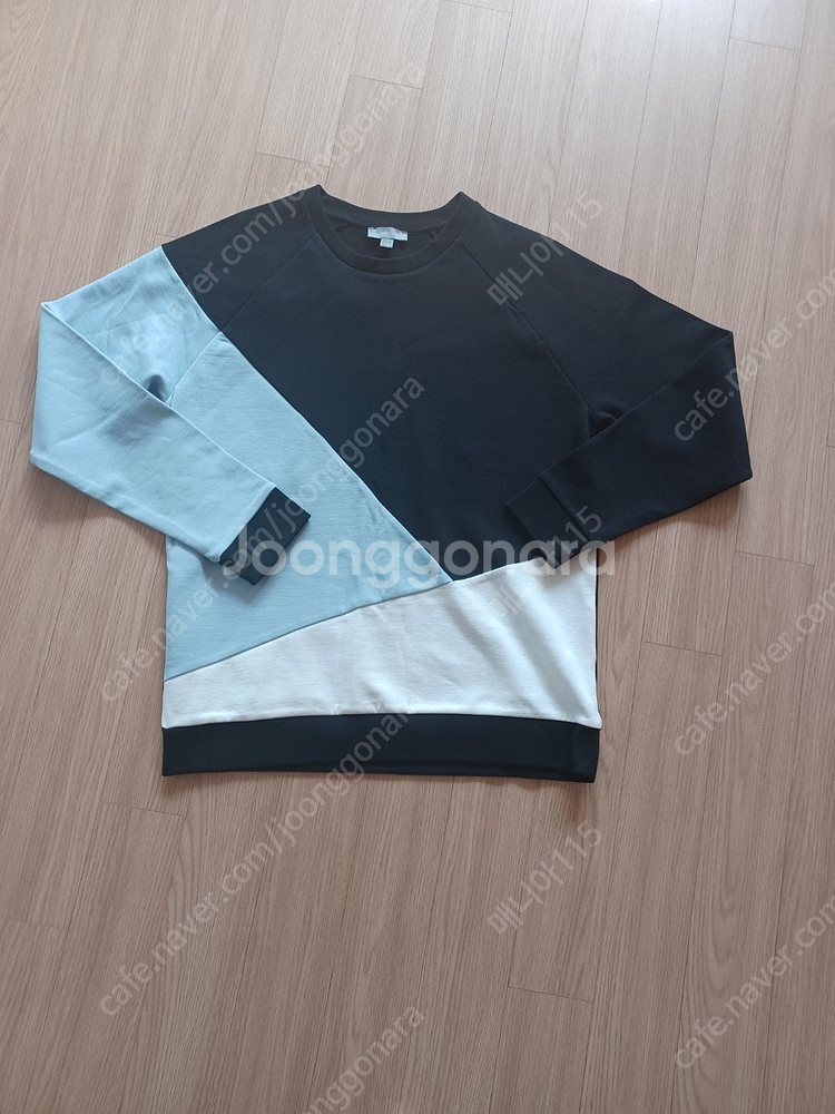 코스cos 컬러블록 맨투맨--0