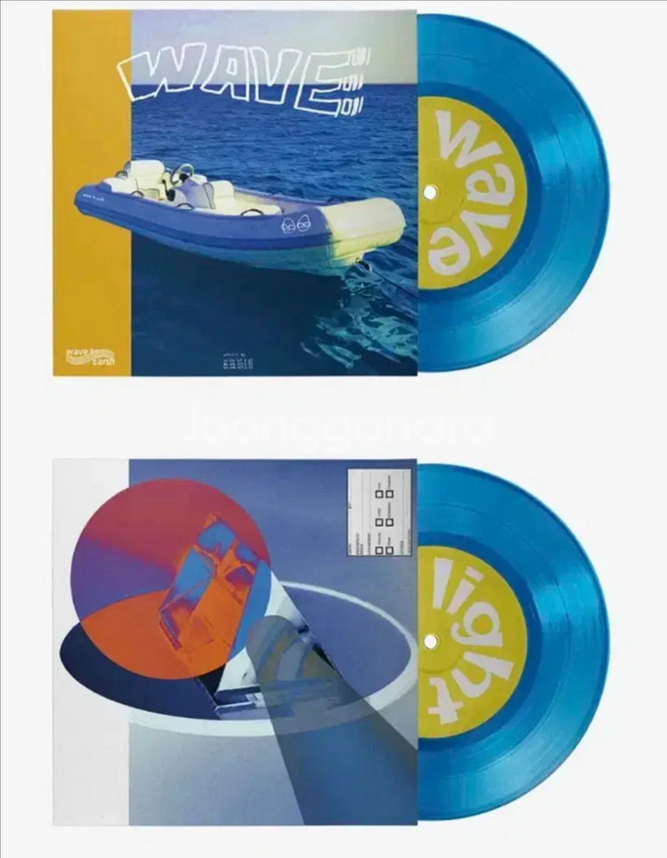 웨이브투어스 light 7인치 Lp팝니다 실물보유--0