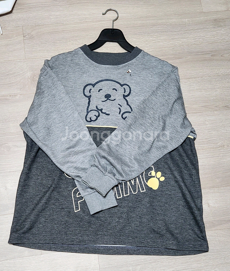 빈티지 모리노가토 그레이 곰돌이 멘투맨--0