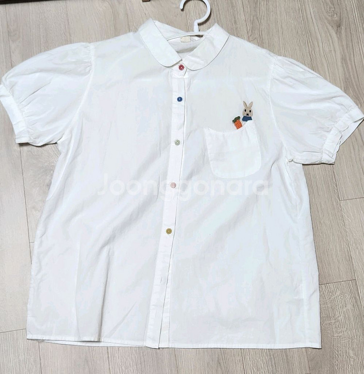 빈티지 코디 세트 자수 셔츠 레이스 치마--0