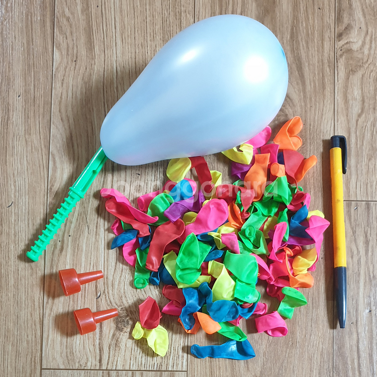 물풍선 키트 수영 물놀이 파티용 장난감 다트 타켓 풍선 워터 폭탄 게임--1