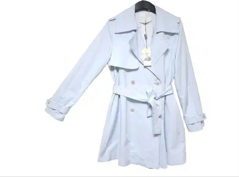 [새상품] DEWL 듀엘 트렌치코트 스카이블루 66--0