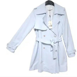 [새상품] DEWL 듀엘 트렌치코트 스카이블루 66