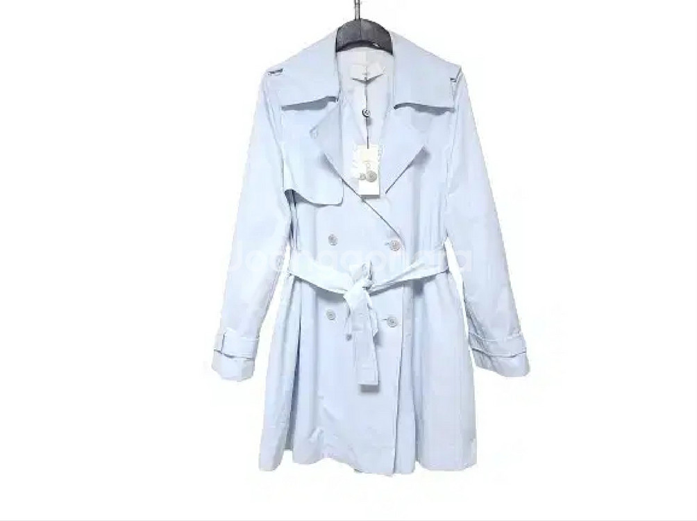 [새상품] DEWL 듀엘 트렌치코트 스카이블루 66--1