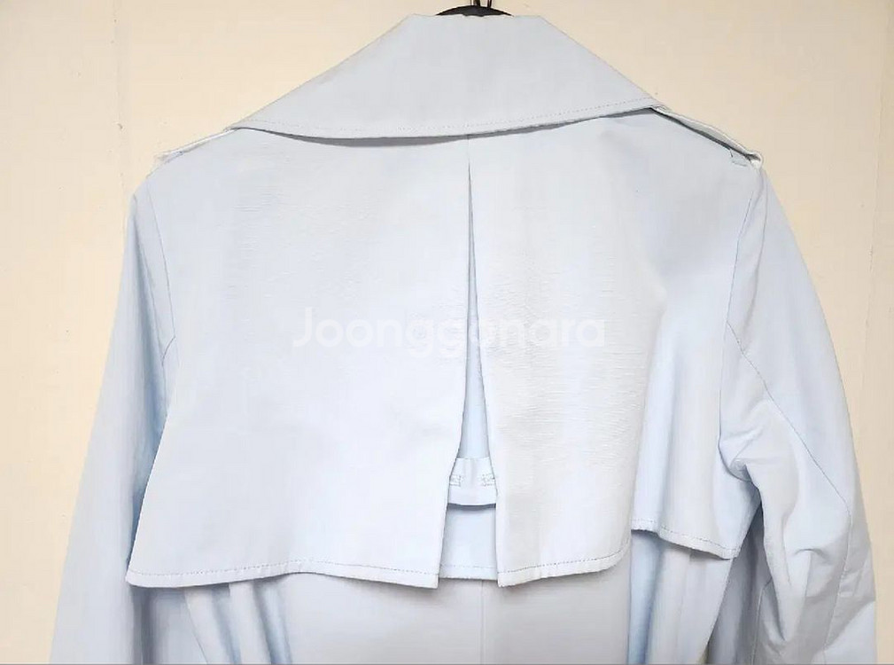 [새상품] DEWL 듀엘 트렌치코트 스카이블루 66--6