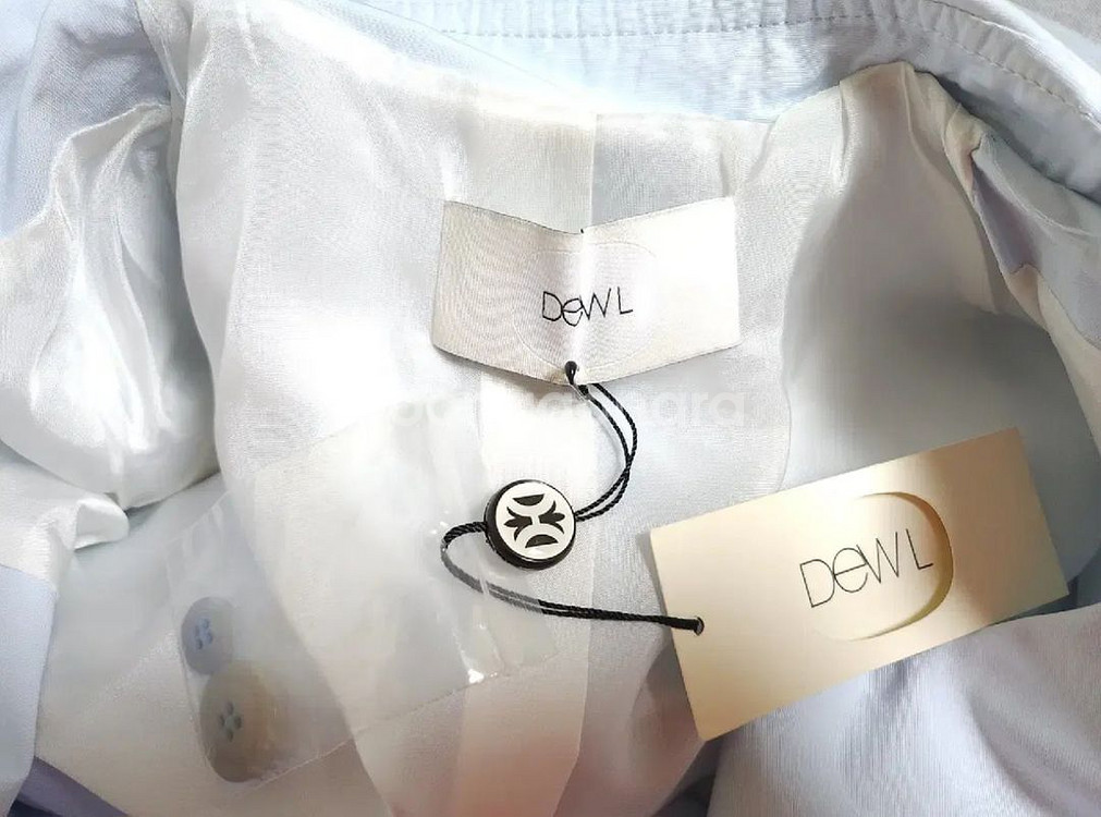 [새상품] DEWL 듀엘 트렌치코트 스카이블루 66--7