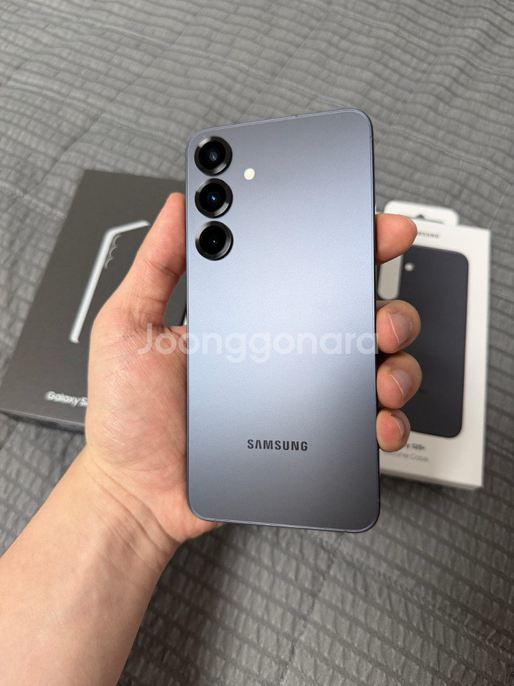 갤럭시 S25 플러스 블루블랙 256GB 자급제--2