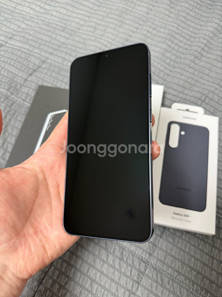갤럭시 S25 플러스 블루블랙 256GB 자급제--1
