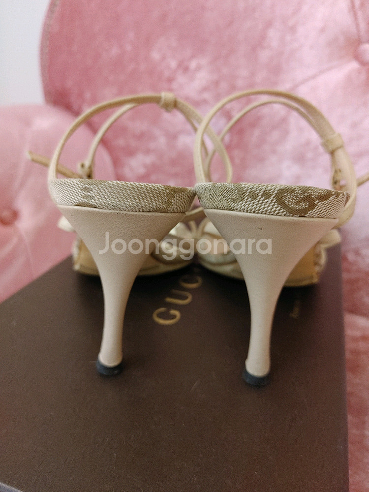 정품- 구찌 샌들--5