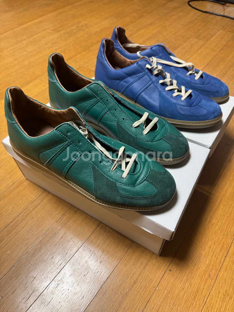 리프로덕션 오브 파운드 독일군 그린/블루 280 새것--0