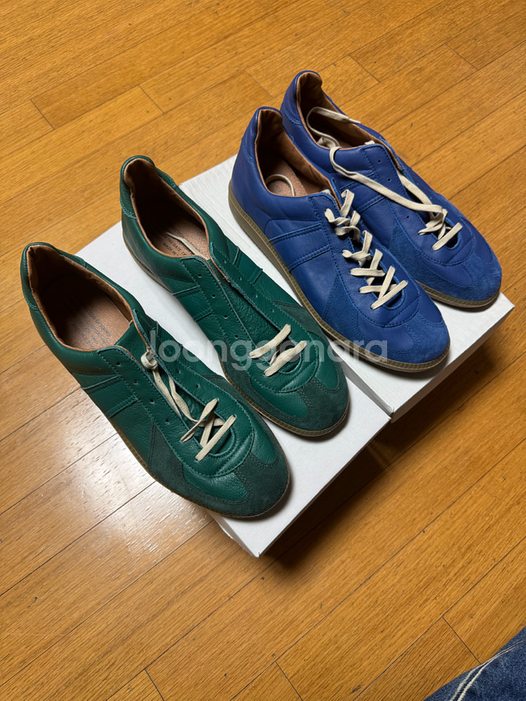 리프로덕션 오브 파운드 독일군 그린/블루 280 새것--1