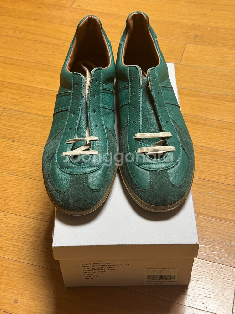 리프로덕션 오브 파운드 독일군 그린/블루 280 새것--4