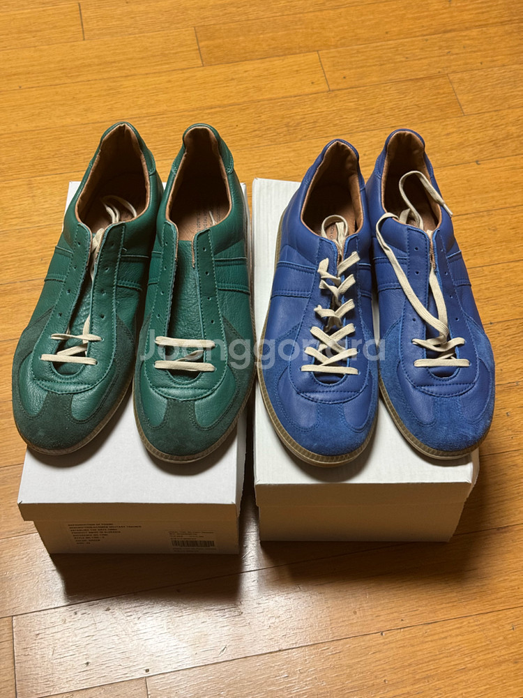 리프로덕션 오브 파운드 독일군 그린/블루 280 새것--2