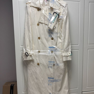 마리마켓 아이보리 트렌치코트 1회착용 (드라이완료) 이미지