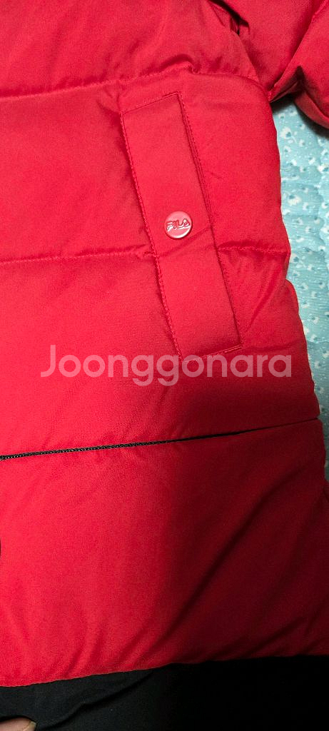 아동 110호 휠라 키즈 오리털 패딩 점퍼--1