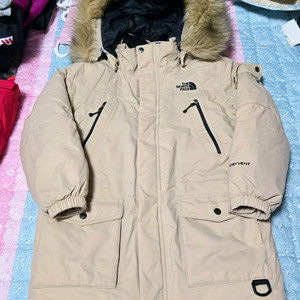 아동 120호 노스페이스 키즈 다운 롱패딩 점퍼