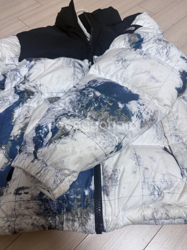 노스페이스 한정판 화이트라벨 지구 눕시 S--8