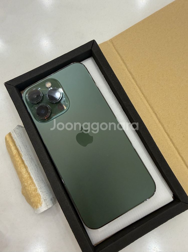 아이폰13pro 256gb 알파인 그린--0