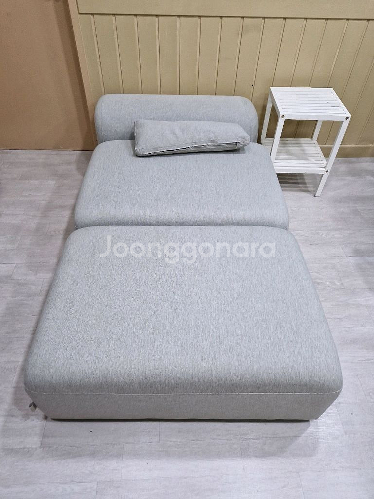 <한샘> S급 신품급 모듈형 패브릭소파 4인or1인 절반가격에 판매!--5