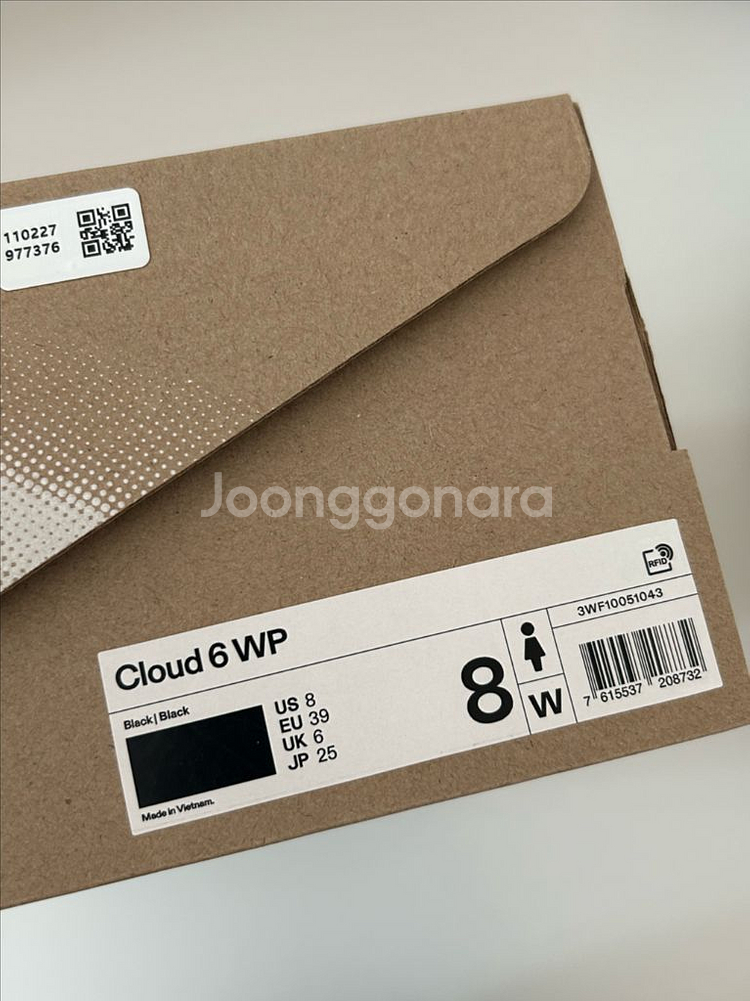 On Running (W) 온러닝 클라우드6 WP 블랙--6