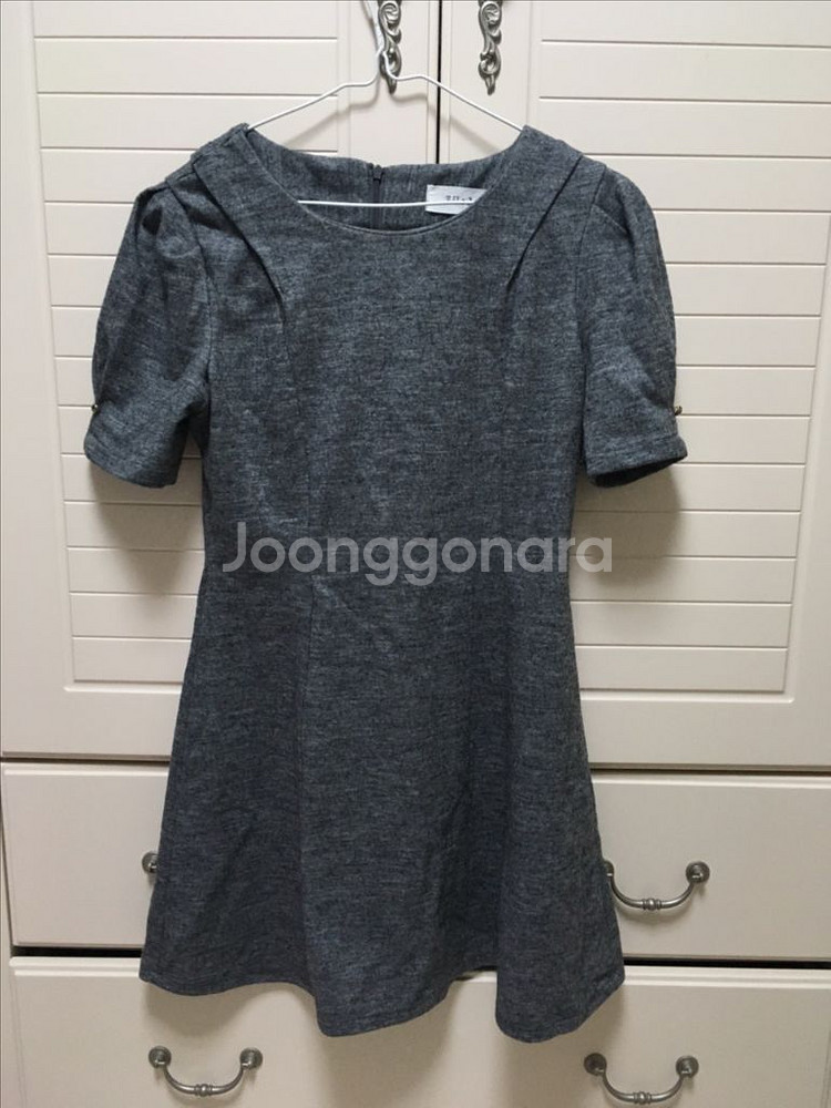 기모 모직 겨울 원피스 (~66반)--2