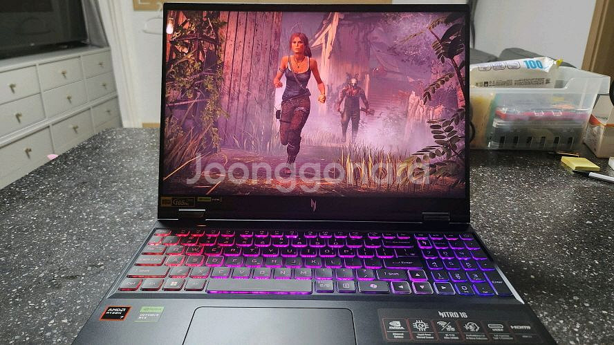 에이서 최신 니트로16 게이밍 노트북/램32G,4060--1