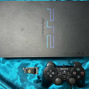 플스2 ps2 39005+게임 3개 팝니다(새렌즈교체)