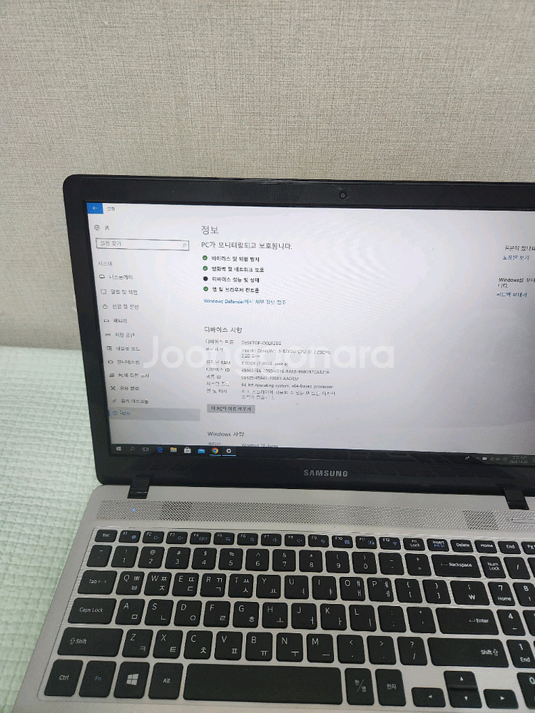 삼성노트북 NT500ri5 5200 gpu 940M--4