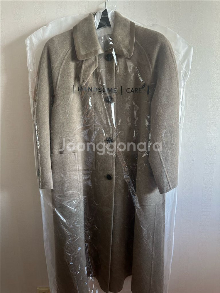 한섬 the CASHMERE 캐시미어 발마칸 코트--0