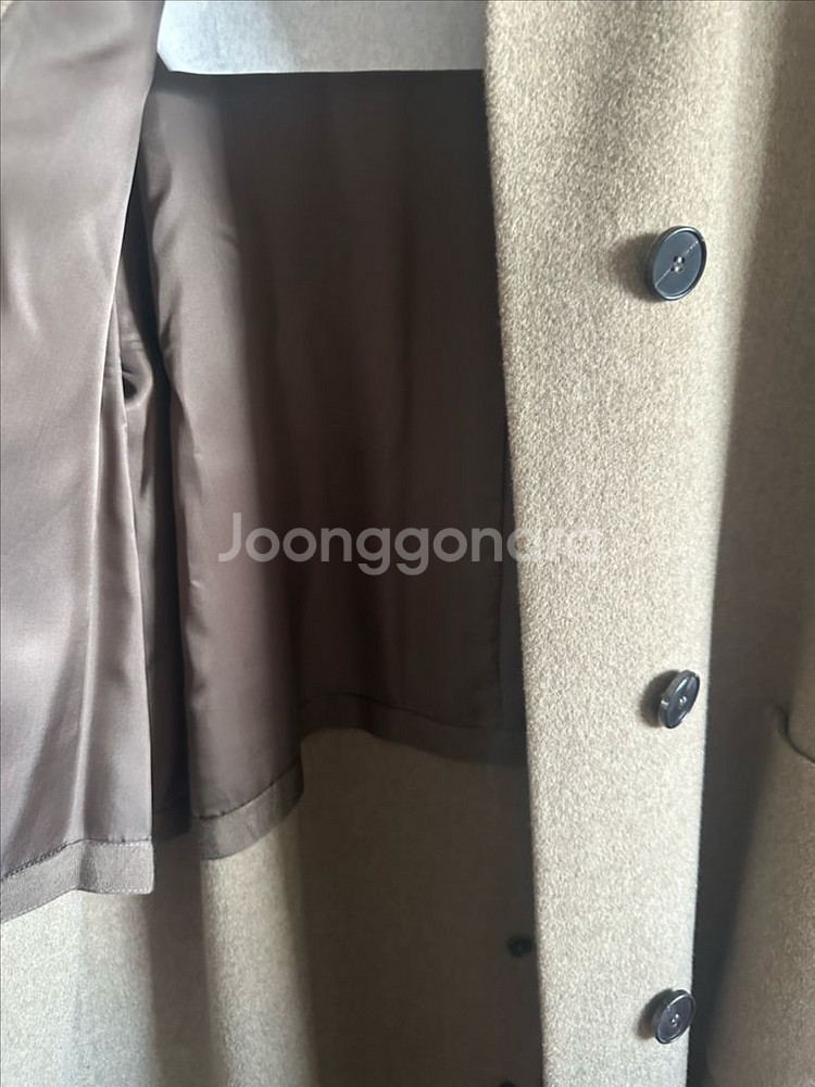 한섬 the CASHMERE 캐시미어 발마칸 코트--3