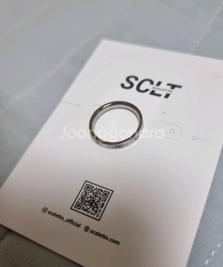 스칼렛또 반지 새상품 (58~60mm) 하츠투하츠 착용--0