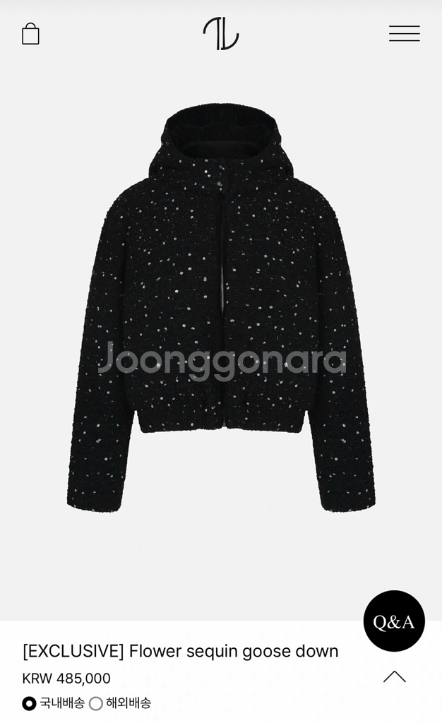 더로랑 시퀸 구스다운--4