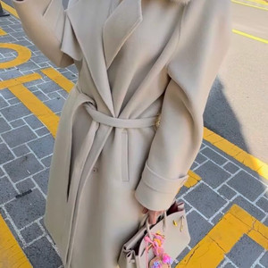 CELEB J 셀럽제이 밍크 캐시미어 코트