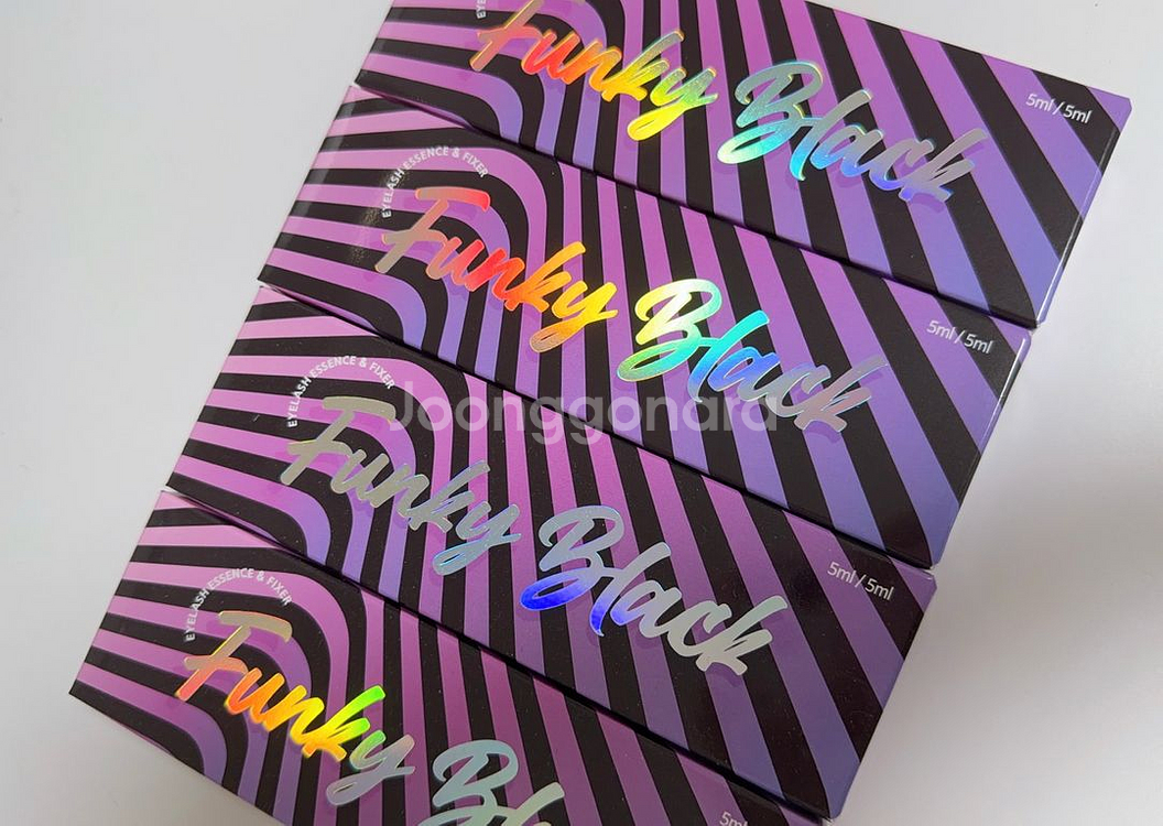 펑키블랙 속눈썹 에센스 정품 미개봉 새상품--0