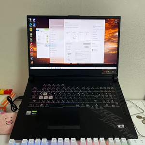 에이수스 게이밍 노트북 판매합니다.