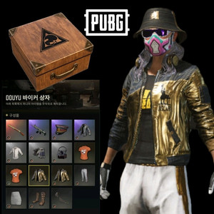 배그 도유 자켓 코드 상자 60개